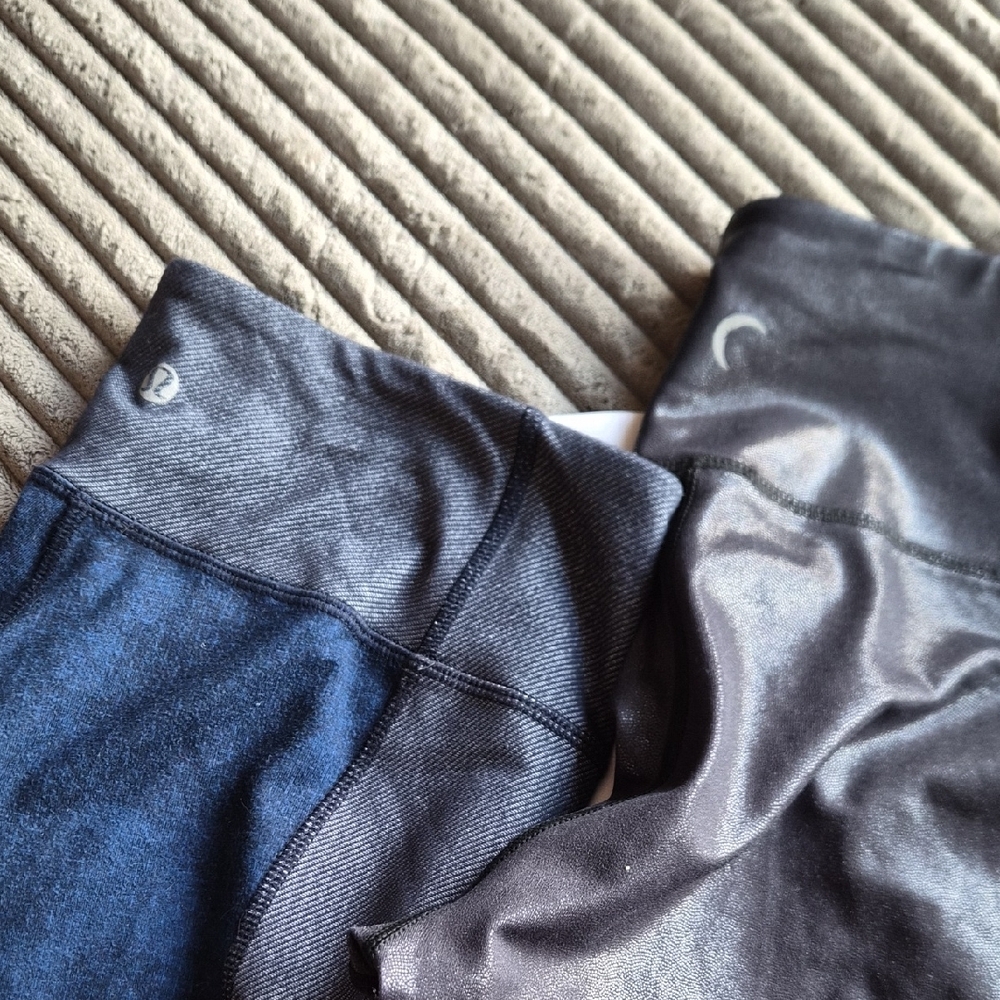 Lululemon Blue and ZYIA Black Ombre Sz 6 & 6-8 - Picture 3 of 10